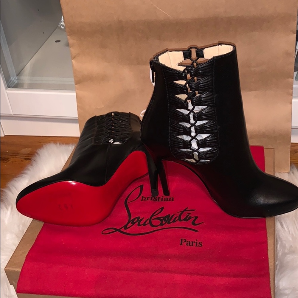 Christian Louboutin booties NWT